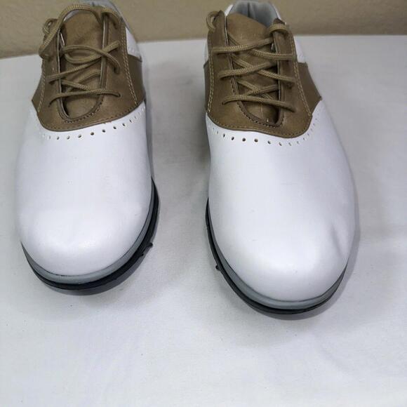 FootJoy Other - Footjoy eMerge 93914 Golf Shoes Sz 7.5 Medium White/Brown Women's